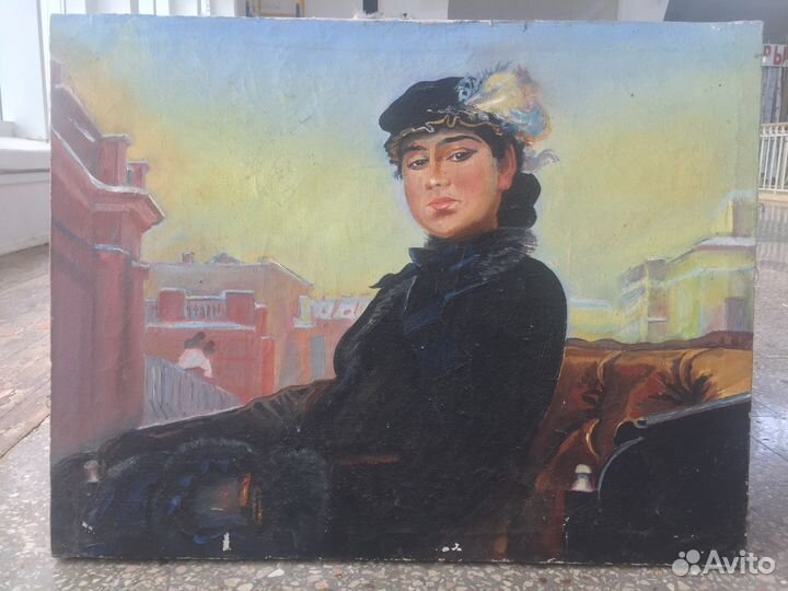 Картина Незнакомка портрет