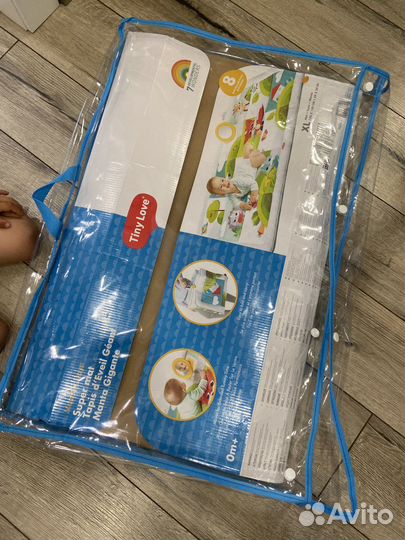 Развивающий коврик tiny love солнечная полянка
