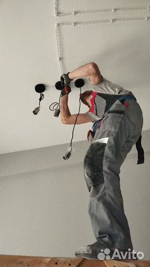 Электромонтажные работы под ключ электрик