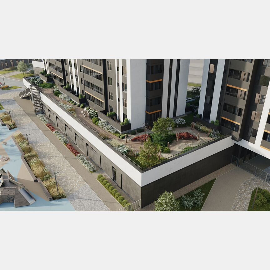 1-к. квартира, 36 м², 8/16 эт.