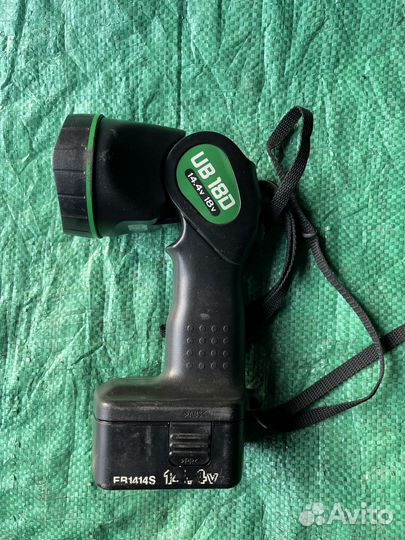 Фонарь аккумуляторный Hitachi UB18D без зу