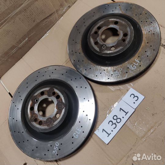 Диск тормозной mercedes gle w166