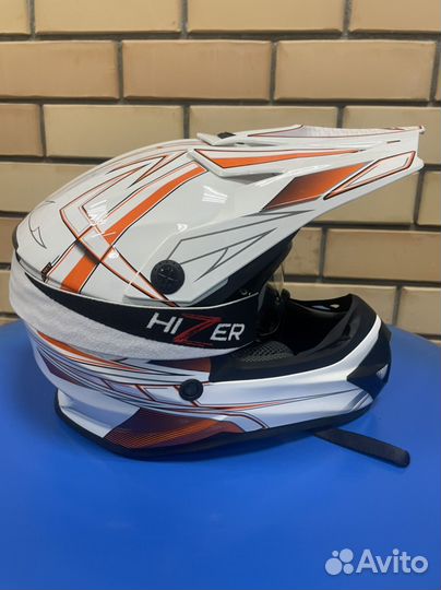 Детский кроссовый шлем