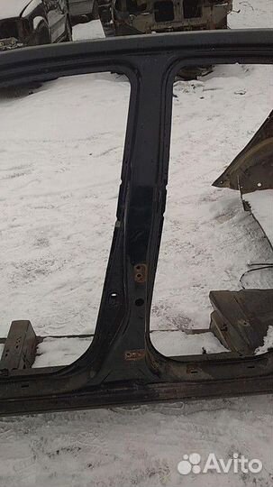 Порог левый со стойкой Geely GC6