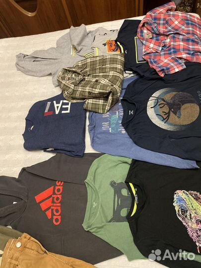 Вещи пакетом на мальчика 134 140