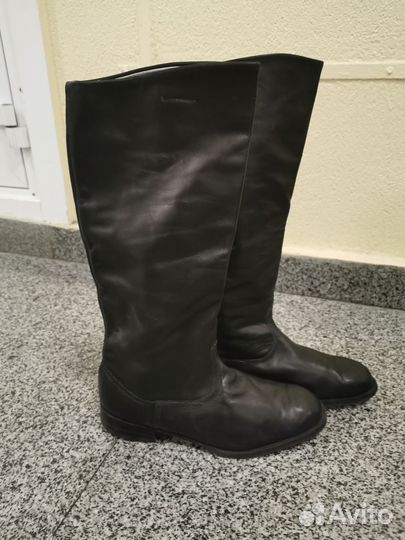 Сапоги офицерские хромовые