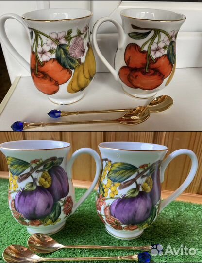 Фарфор Новые изделия Чайники Чашки Заварники