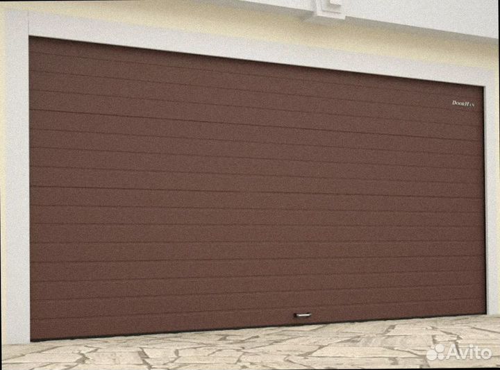 Гаражные ворота подъемные секционные купить