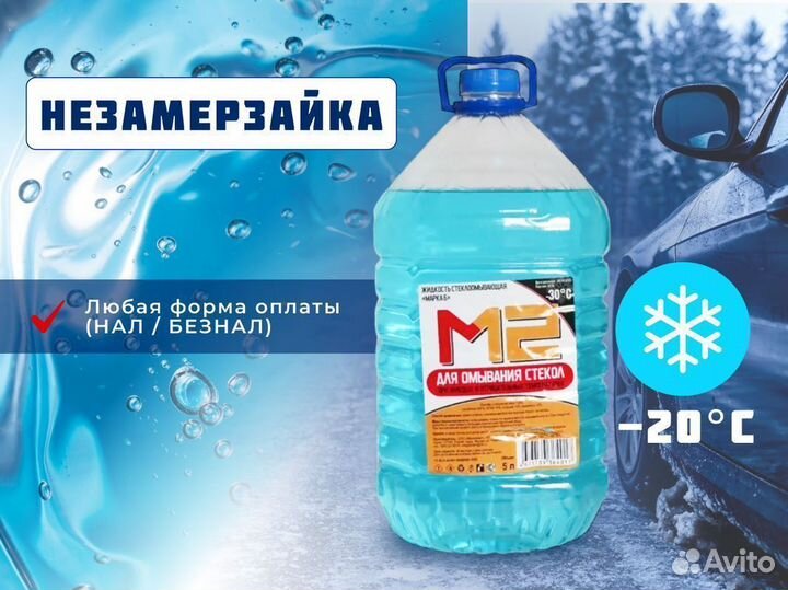 Незамерзайка приятный запах -25С