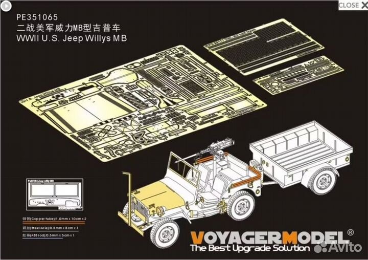 Voyager Model часть 1 фототравление 1/35