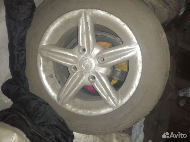 Литье r14 на nissan