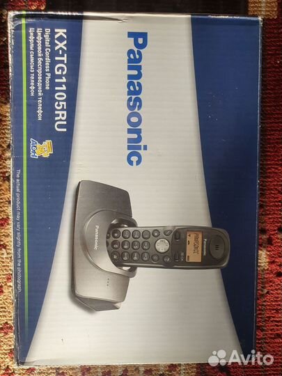 Цифровой без проводной телефон Panasonik