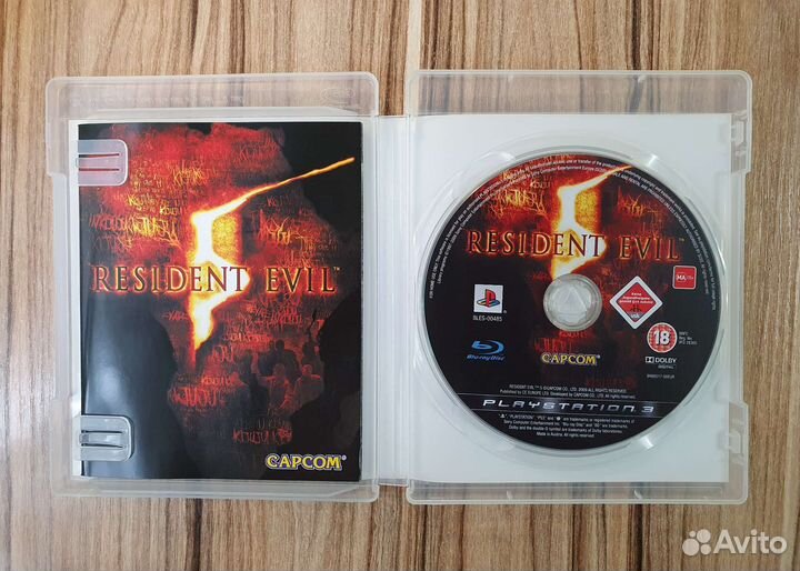 PS3 Resident Evil 5. Лицензия