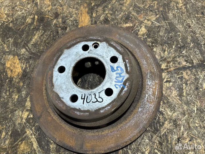 Диск тормозной задний Mercedes Vito 639 2.2 CDI