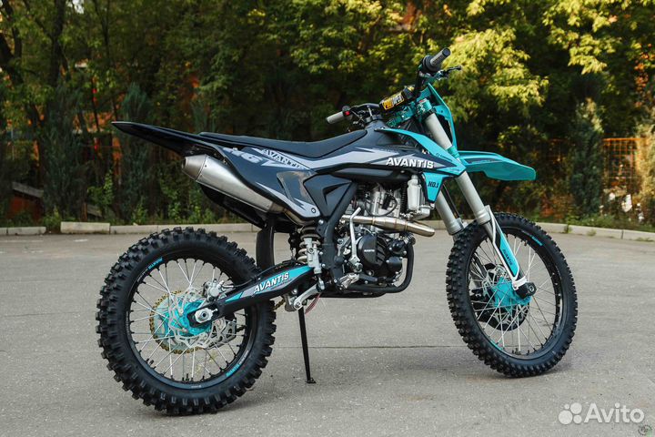 Мотоцикл Avantis A6 голубой
