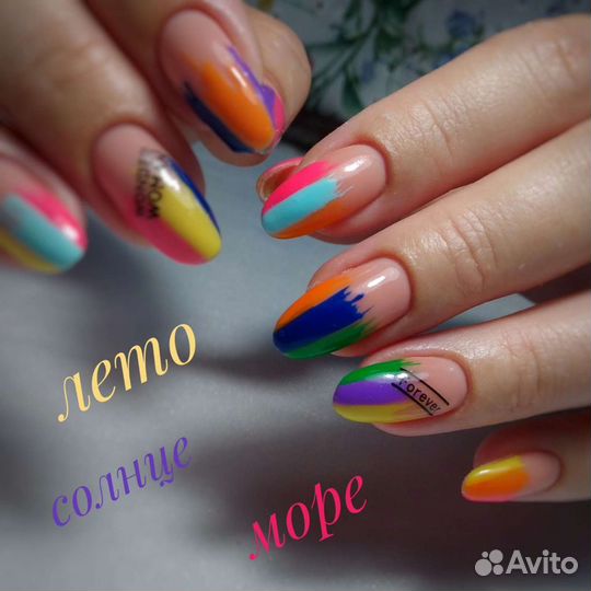 Маникюр гель лак
