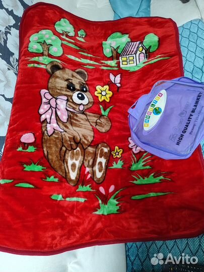 Плед детский новый