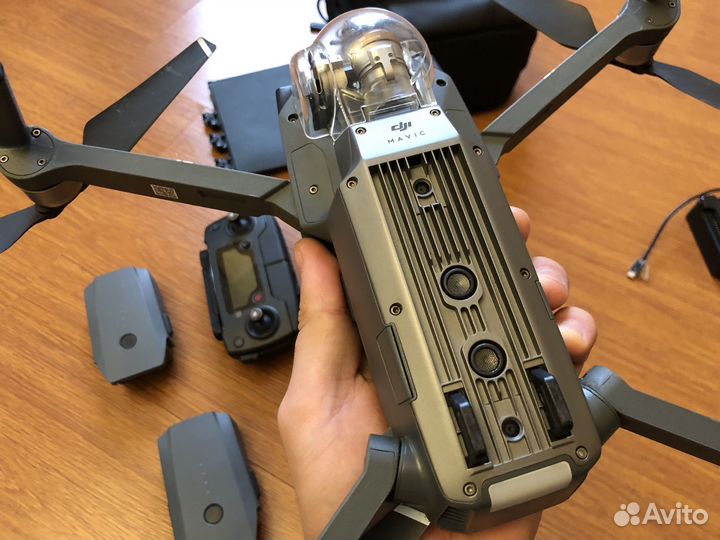 Квадрокоптер dji mavic pro fly more combo