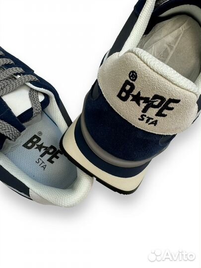 Кроссовки Bape Road Sta Sneakers Navy