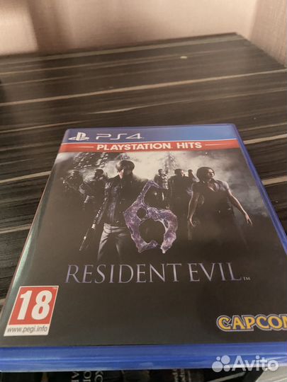 Игра для приставки ps4 resident evil 6