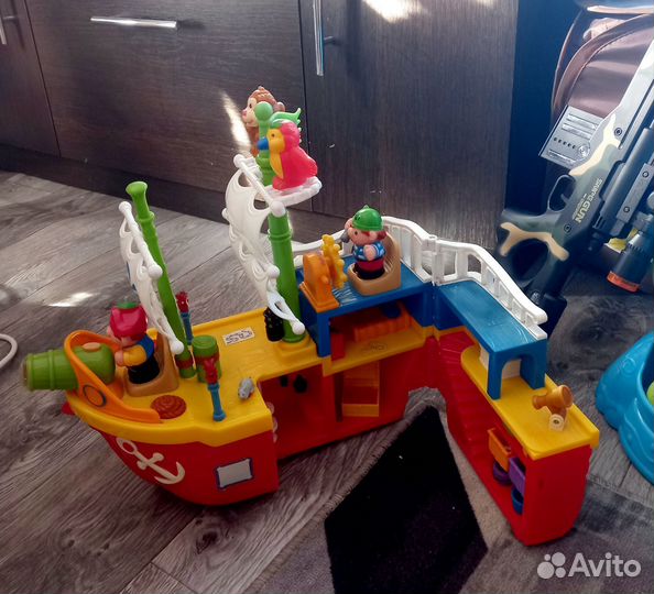 Пиратский корабль kiddieland
