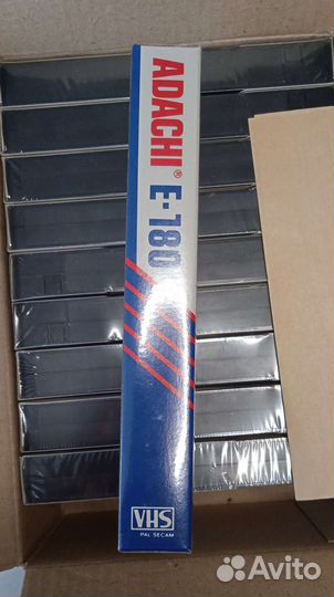 Видеокассеты vhs новые