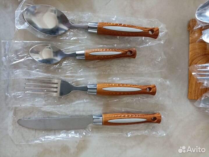 Bohmann Набор столовых приборов 24 шт на подставке