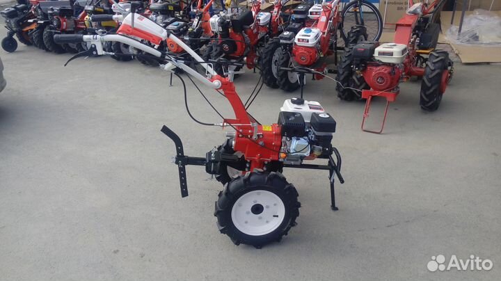 Мотоблок с переключением передач на руле