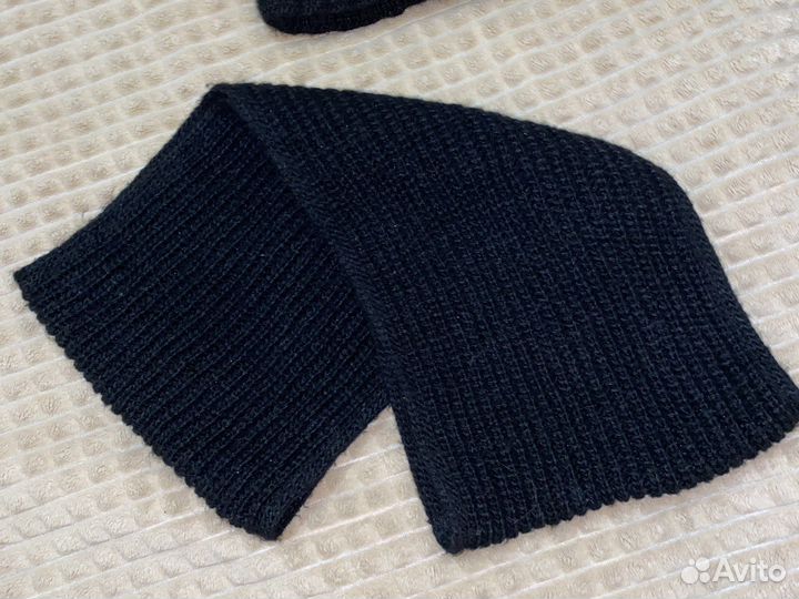 Зимняя шапка +снуд