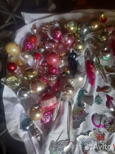 Елочные игрушки СССР