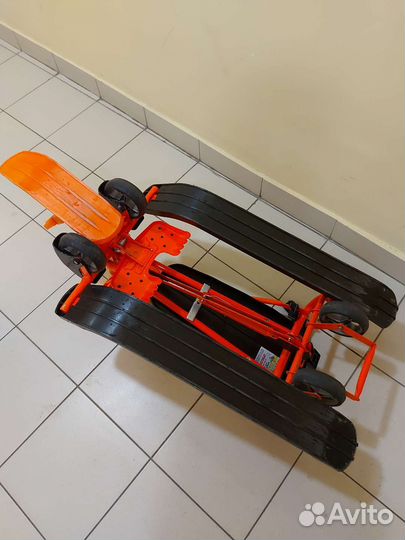 Снегокат с колесами