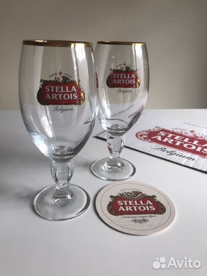 Пивные бокалы Stella Artois 0,33