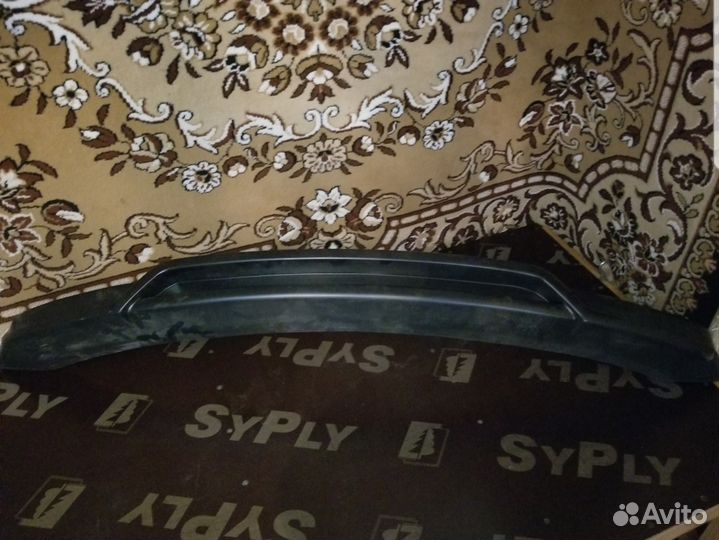 Орегинальный сполер губа ikki для bmw e65 e66