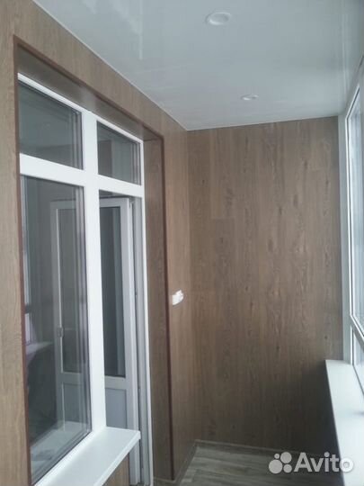 Поднятие пола.Отделка балконов.Замена остекления