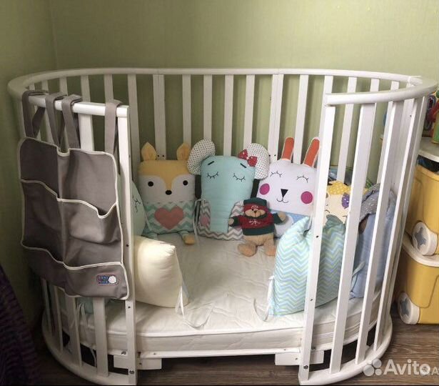 Подушки-бортики в детскую кроватку