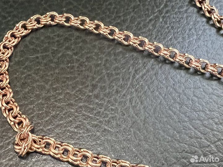 Золотая цепь кардинал совсем новая 585