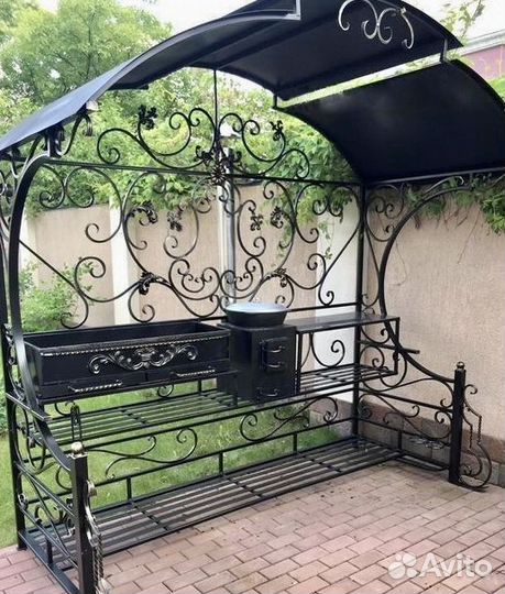 Кованый мангал