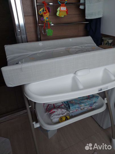 Пеленальный столик с ванночкой cam