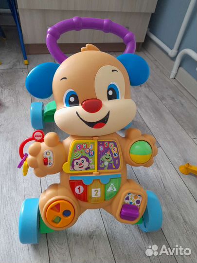 Каталка-ходунки Ученый щенок Fisher-Price