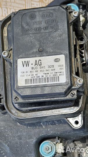 Фара левая touareg 2 NF