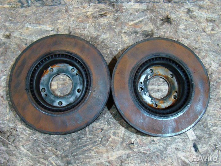 KIA Sportage 2 Диск тормозной передний комплект