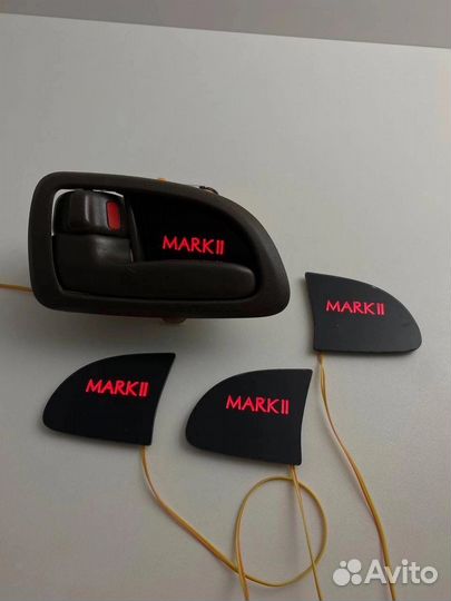 Led подсветка дверных ручек Toyota Mark 2 90