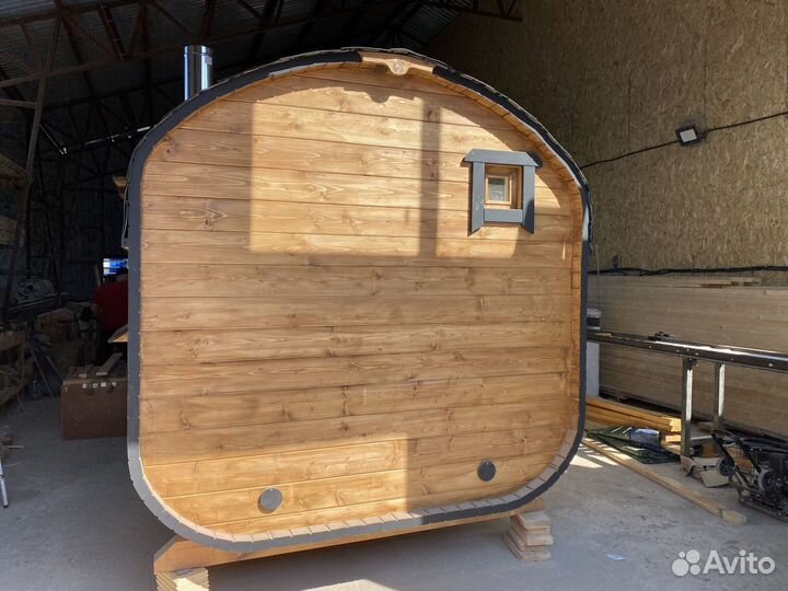 Баня бочка под ключ