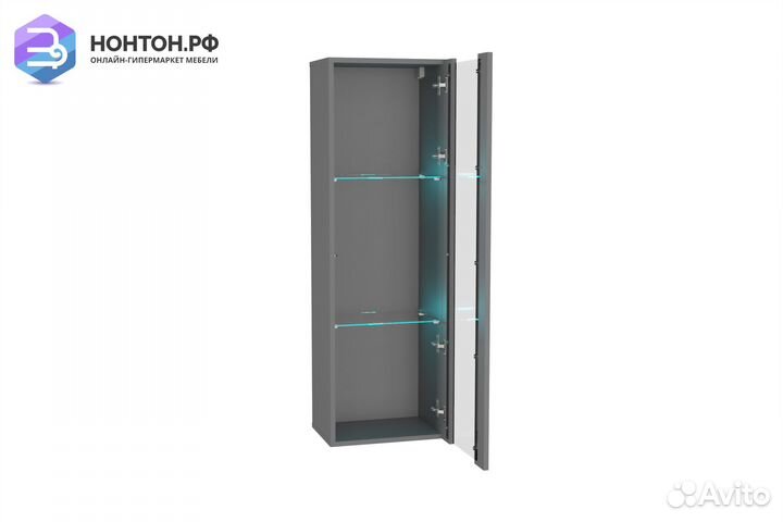 Шкаф навесной Point тип-21 серый графит