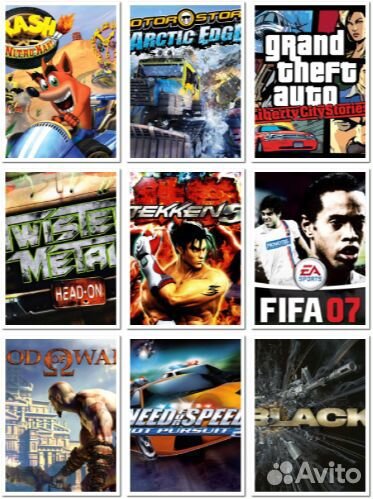 Игры Playstation 1-2, Xbox 360