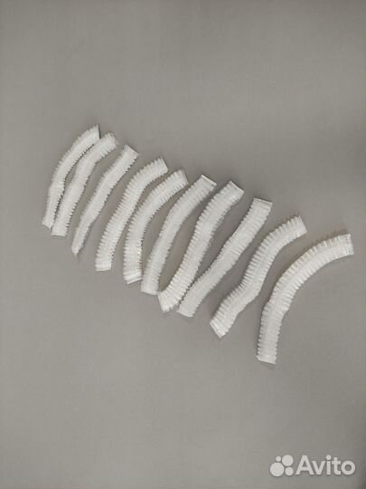 604-237 Шапочка для душа one size 10шт п/э прозрач