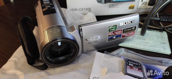 Видеокамера sony handycam