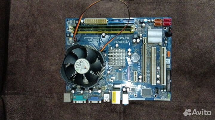 Комплект процессор, озу, материнская плата LGA 775