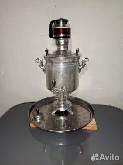 Тульский самовар на дровах СССР 1954г