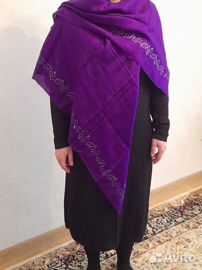 Платок старинный шёлковый гульменди новый